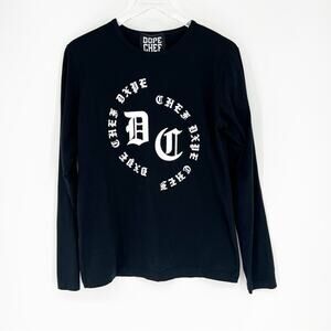 Dope Chef Long Sleeve‎ T-Shirt L Black